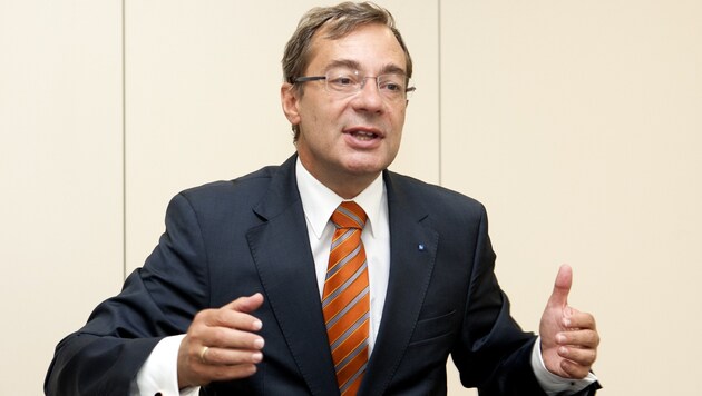 Axel Greiner, Boss der Industriellenvereinigung, fordert von den Politikern ein Manager-Denken. (Bild: FOTO LUI)