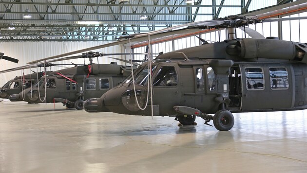 Black Hawks des Bundesheeres (Bild: Klemens Groh)