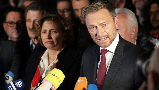 Christian Lindner (FDP) (Bild: AP)