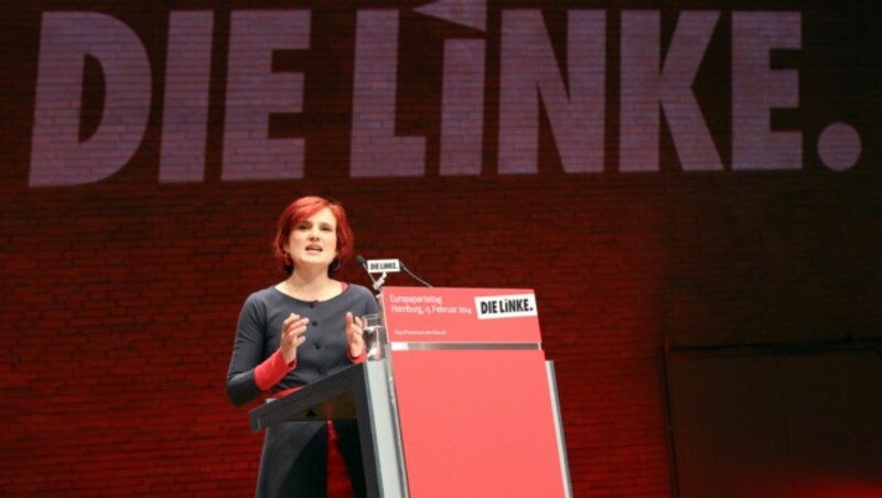 Katja Kipping (Die Linke) (Bild: APA/dpa/Bodo Marks)