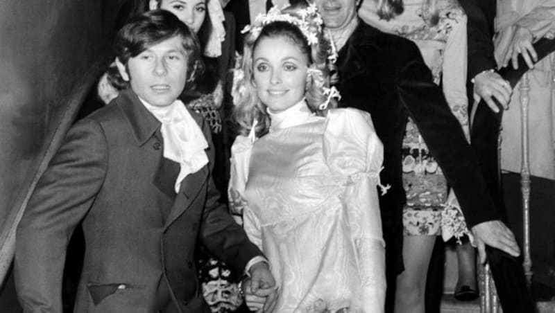 Regisseur Roman Polanski und seine später von der Manson-Familie ermordete Ehefrau Sharon Tate (Bild: AFP)