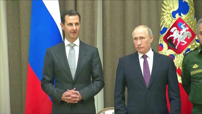 Russland unterstützt Assad im Syrien-Krieg. (Bild: AFP)