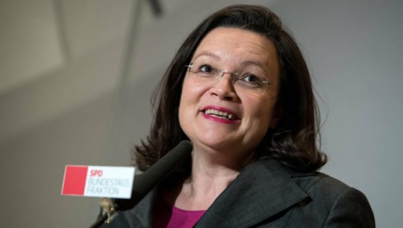 Andrea Nahles (Bild: APA/dpa/Bernd von Jutrczenka)