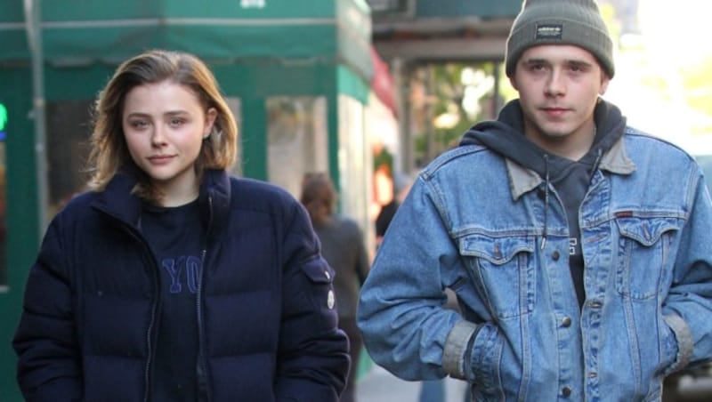 Chloe Grace Moretz und Brooklyn Beckham haben wieder zueinander gefunden. (Bild: www.PPS.at)