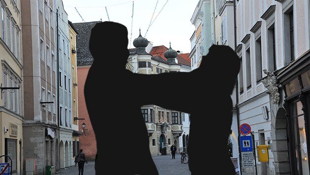 In der Linzer Altstadt verfolgte ein Sex-Täter Frauen. (Bild: Einöder, Schiel)