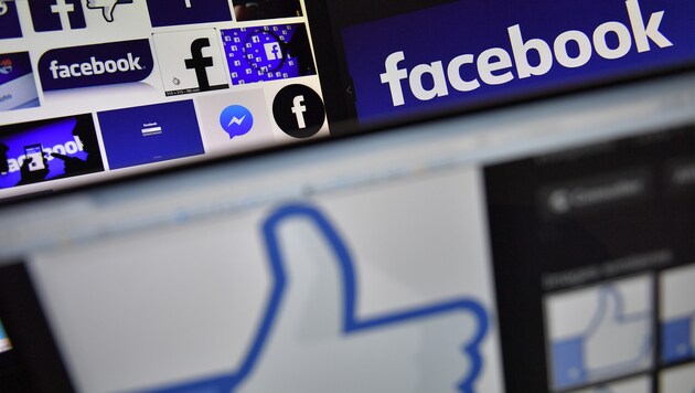 Die Weltmarke Facebook ist leicht erkennbar, aber schwer durchschaubar. Wenig Privatsphäre, wenig Transparenz. (Bild: AFP)