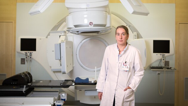 Ute Ganswindt ist die neue Leiterin der Klinik für Strahlentherapie und Radioonkologie in Innsbruck (Bild: Florian Lechner)
