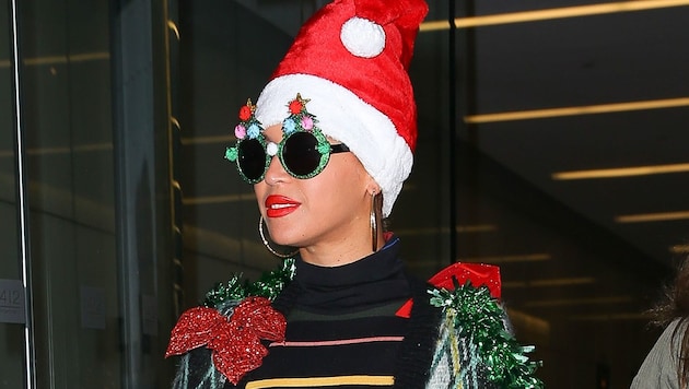 Sängerin Beyonce liebt schrille Weihnachtsoutfits (Bild: www.PPS.at)