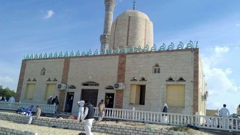 Die Radwa-Moschee in El-Arish (Bild: AFP)