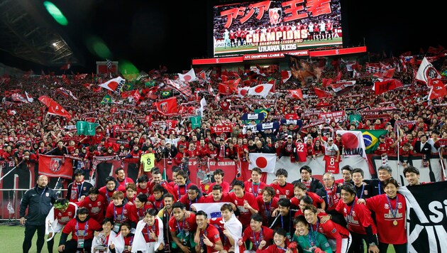Die Champions-League-Sieger aus Asien: Urawa Red Diamonds (Bild: AP)