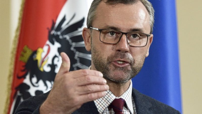 Norbert Hofer (FPÖ) (Bild: APA/Hans Punz)