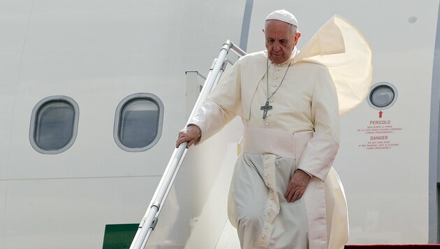 Papst Franziskus in Myanmar (Bild: Associated Press)