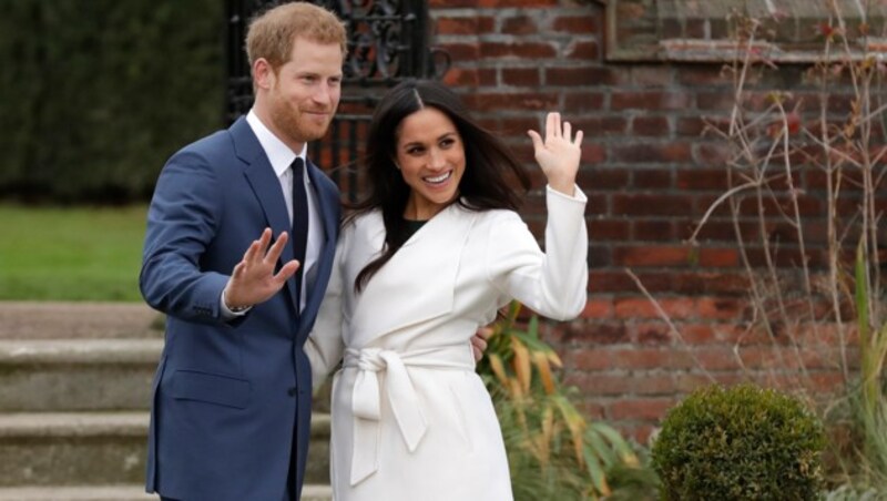 Meghan Markle und Prinz Harry sind verlobt. (Bild: Copyright 2017 The Associated Press. All rights reserved.)