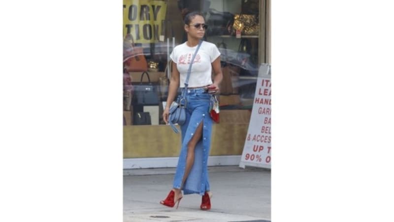 Christina Milian in Hollywood (Bild: www.PPS.at)