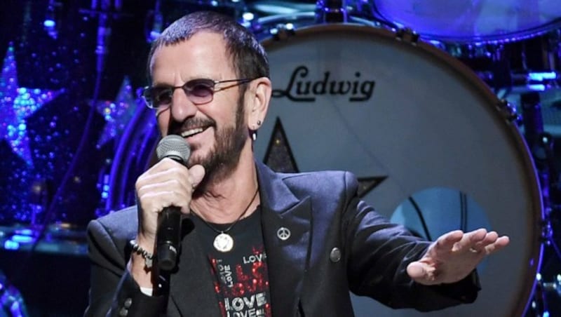 Ringo Starr & His All-Starr Band bei einem Auftritt am 13. November 2016 in Las Vegas. (Bild: AFP/Getty Images/Ethan Miller)