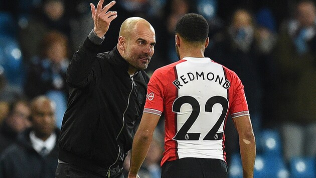 Furioser Guardiola (Bild: AFP)