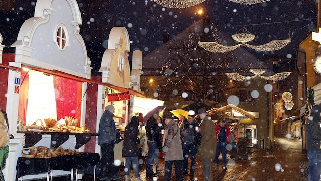 Der Christkindlmarkt in Villach. (Bild: Uta Rojsek-Wiedergut)