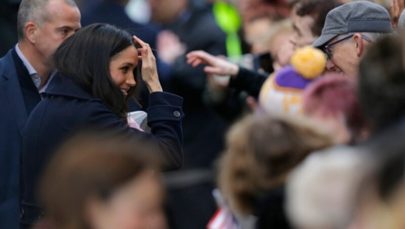 Meghan Markle in Nottingham (Bild: AP)