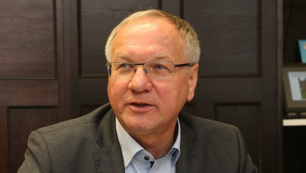 Josef Ober: Die Sozialkosten für Feldbach sind seit 2010 um 192 Prozent gestiegen! (Bild: Jürgen Radspieler)