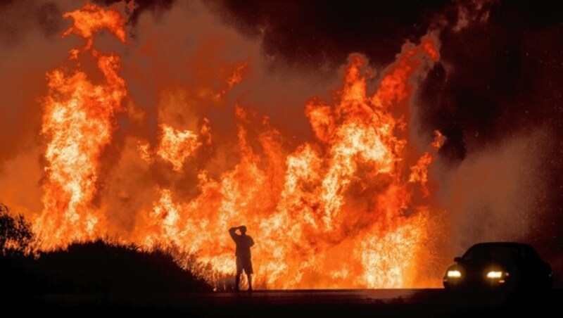 Feuer in Kalifornien ziehen eine Schneise der Verwüstung. (Bild: Noah Berger)