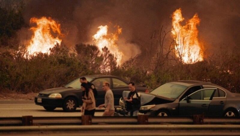 Feuer in Kalifornien ziehen eine Schneise der Verwüstung. (Bild: AFP)