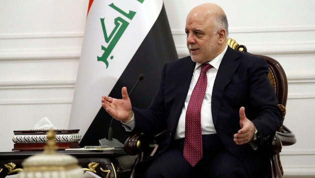 Iraks Premier Haider al-Abadi (Bild: APA/AFP/POOL/Alex Brandon)