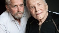 Vater Kirk Douglas und Sohn Michael (Bild: facebook.com)