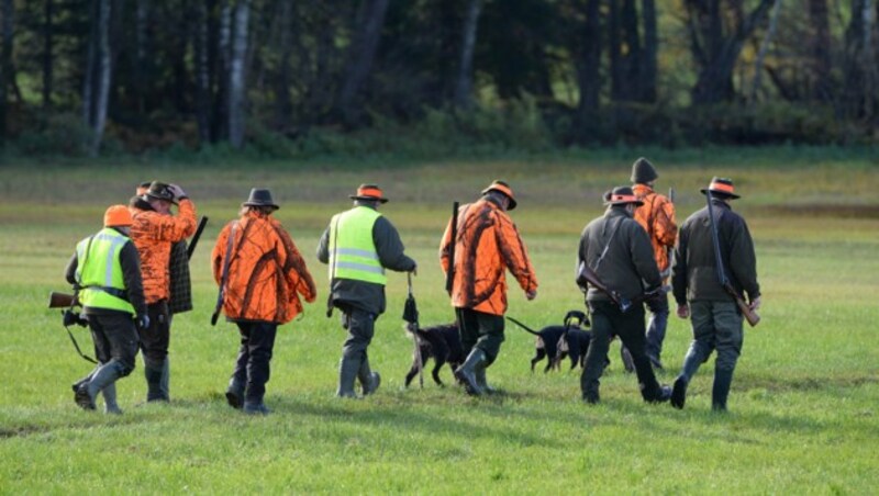 Schalldämpfer sollen sowohl Jäger als auch Hunde vor Schäden schützen. (Bild: dpa/Felix Kästle)