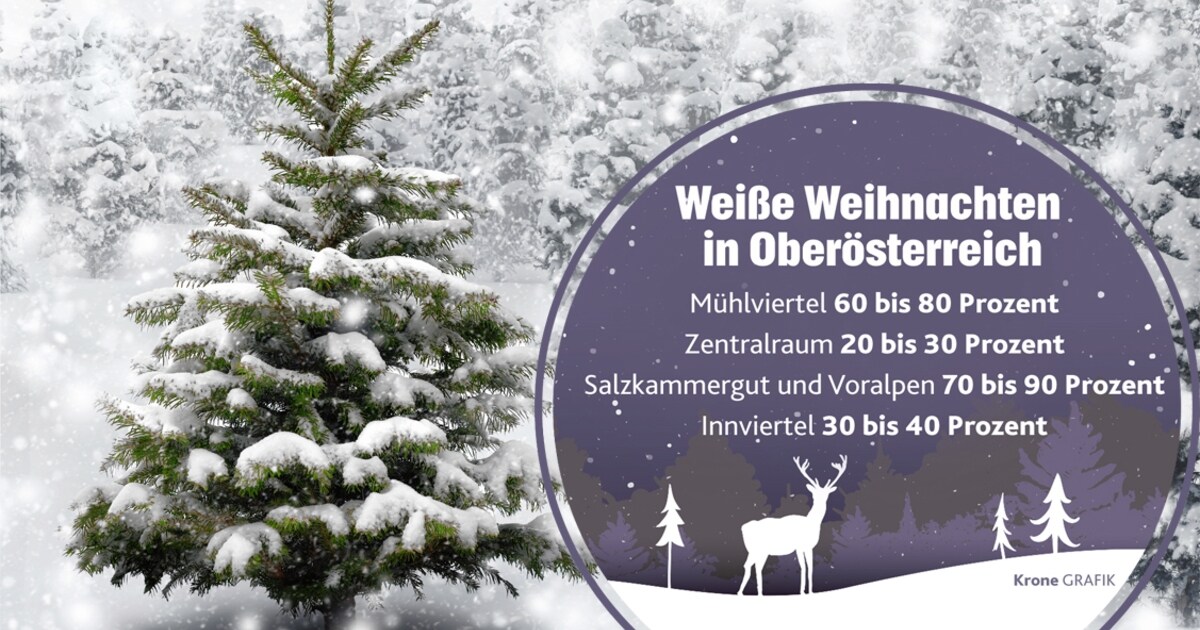 Soll Es Weihnachten 2022 Schneien Wo es schneien wird Roulette um weiße Weihnachten krone.at