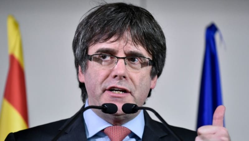 Carles Puigdemont (Bild: AFP )