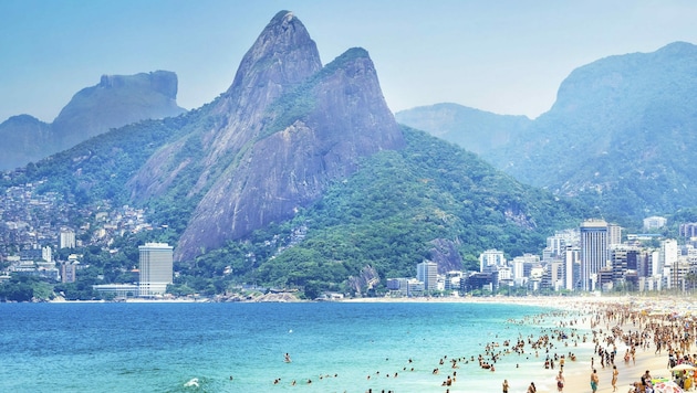 Die Copacabana in Rio de Janeiro (Bild: stock.adobe.com)
