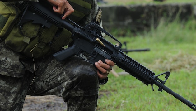 Ein M4-Sturmgewehr (Bild: AFP)