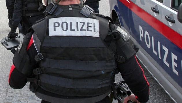 Entführungsalarm in Aurach am Hongar (Oberösterreich): Die Cobra nahm den Verdächtigen (18) schließlich fest. (Symbolbild) (Bild: APA/SALZI.AT)