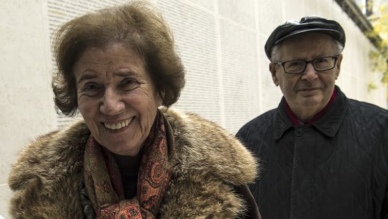 Beate und Serge Klarsfeld (Bild: AFP)