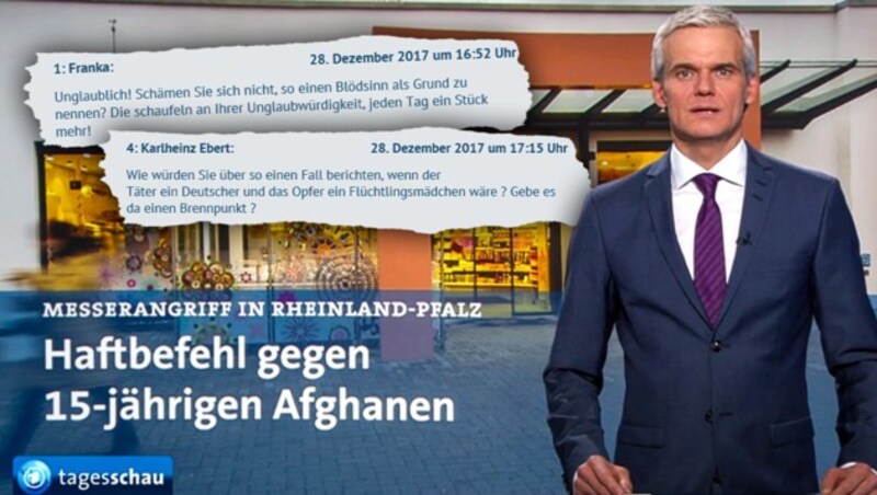 (Bild: ARD Tagesschau, krone.at-Grafik)