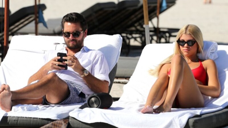 Scott Disick genießt das Leben mit Sofia Richie. (Bild: www.PPS.at)