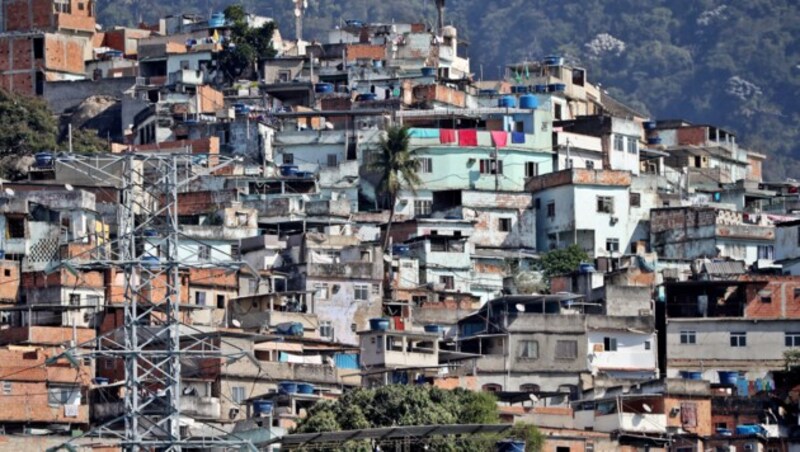 Eine Favela in Rio (Bild: GEPA )