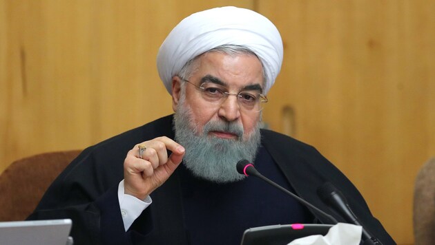 Der iranische Präsident Hassan Rouhani (Bild: AFP)