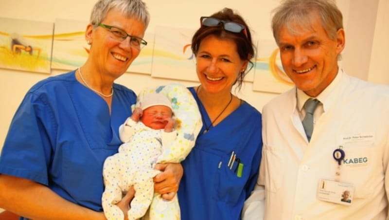 Neujahrsbaby Elisa aus Kärnten (Bild: Uta Rojsek-Wiedergut)