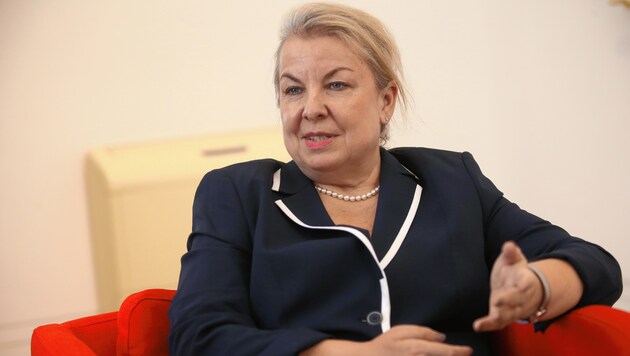 Beate Hartinger-Klein, Gesundheits- und Sozialministerin (FPÖ) (Bild: Zwefo)