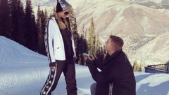 Chris Zylka hat Paris Hilton in Aspen einen Antrag gemacht. (Bild: instagram.com/parishilton)