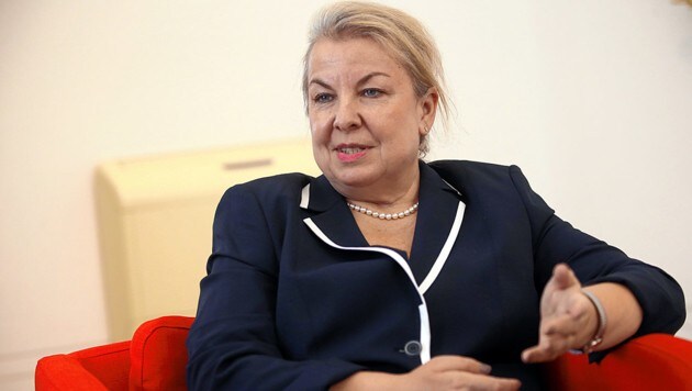 Beate Hartinger-Klein, Gesundheits- und Sozialministerin (FPÖ) (Bild: Zwefo)