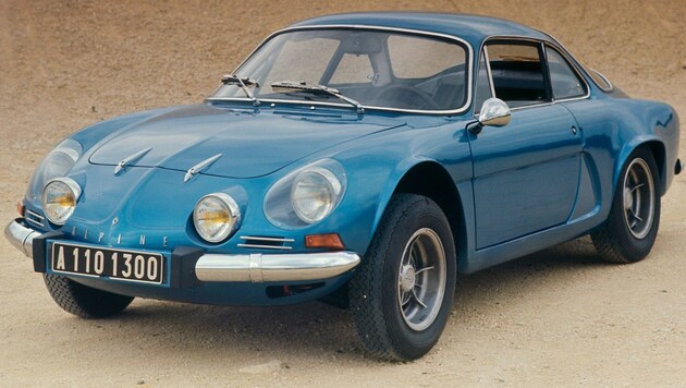 Die Alpine A 110 als 1300 (1962 bis 1977) (Bild: Renault)