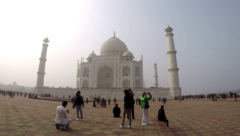 Indiens Wahrzeichen Taj Mahal (Bild: AFP)