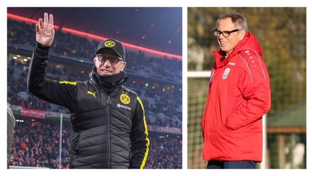 BVB-Trainer Peter Stöger setzt auf Mentalcoach Werner Zöchling aus Steyr. (Bild: Schaad, Gepa)