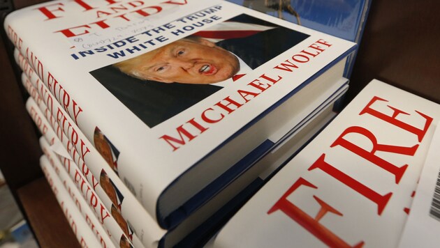 Das Trump-Enthüllungsbuch von Michael Wolff (Bild: AP)