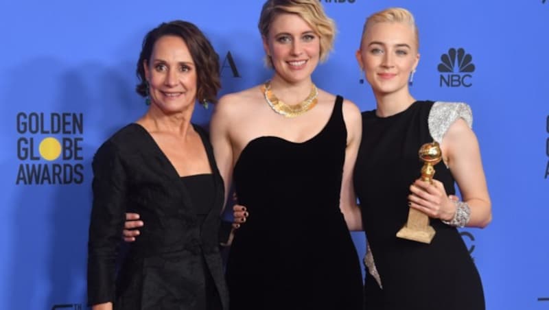 Laurie Metcalf, Greta Gerwig and Saoirse Ronan (Bild: AFP or licensors)