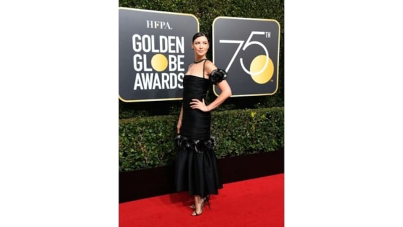 Caitriona Balfe in einer Robe von Chanel (Bild: AFP or licensors)