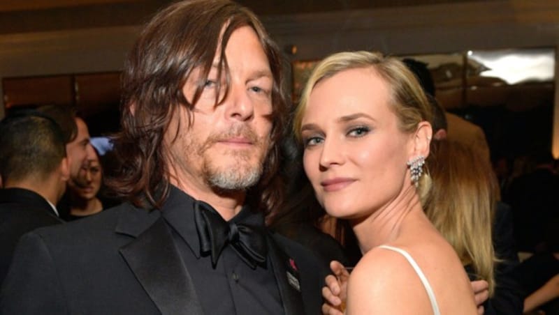 Norman Reedus und Diane Krueger bei der Instyle-Party nach den Golden Globes (Bild: 2018 Getty Images)