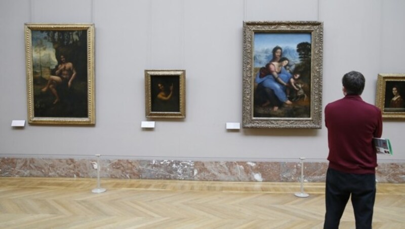 Im Pariser Louvre (Bild: AFP)